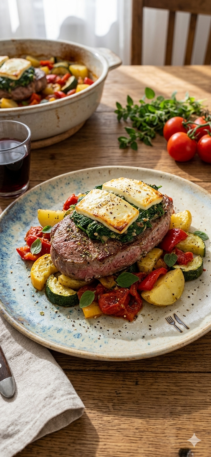 Griechische Lammsteak