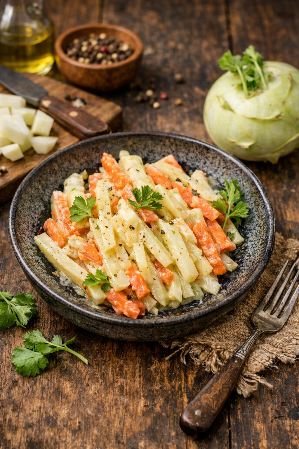 Kohlrabigemüse